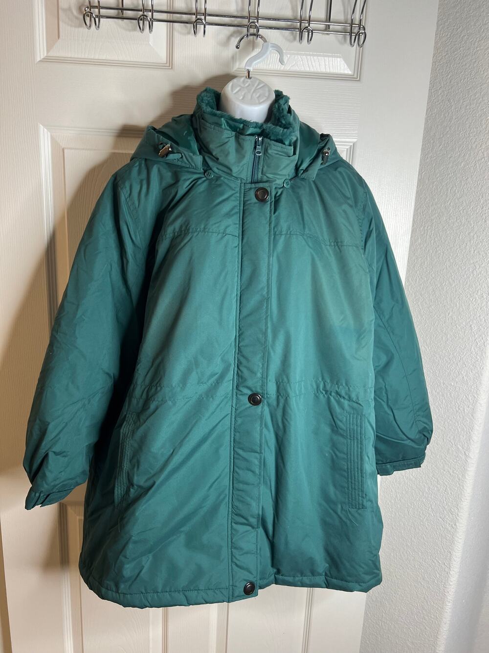 Anthony Richards Women's Hooded Winter Coat NEW ~ Size 1X